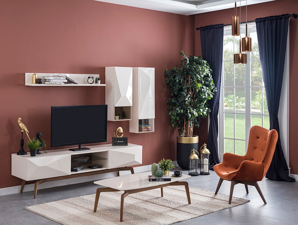 Diamond Duvar Ünitesi Takımı - Görsel 2