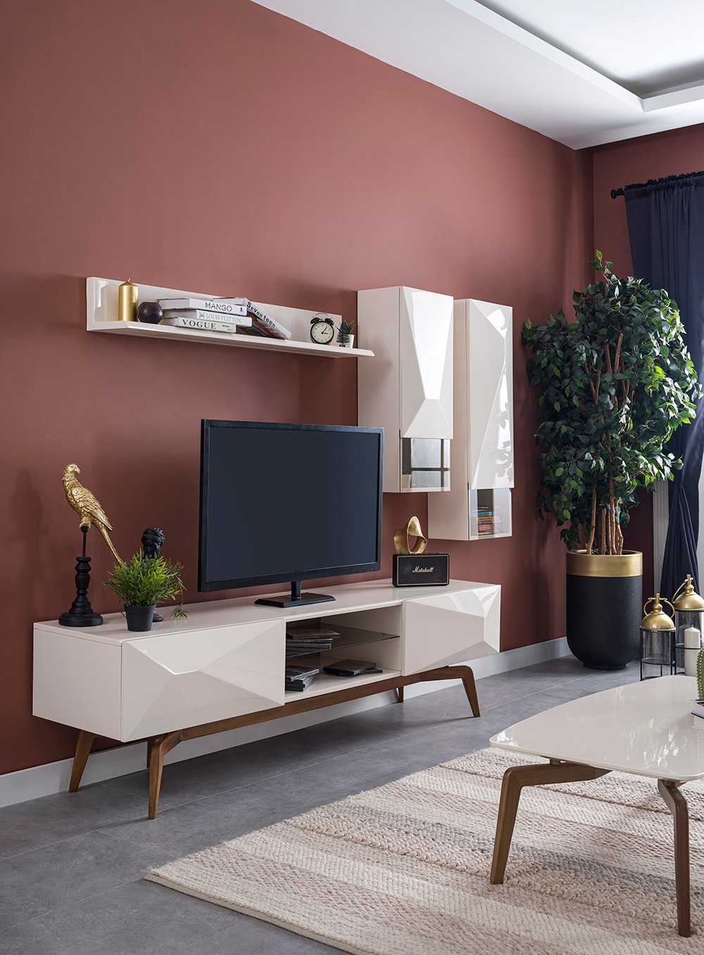 Diamond Duvar Ünitesi Takımı - Görsel 3